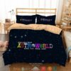Greetings From Astroworld Wish You Were Here Quilt Bedding Set