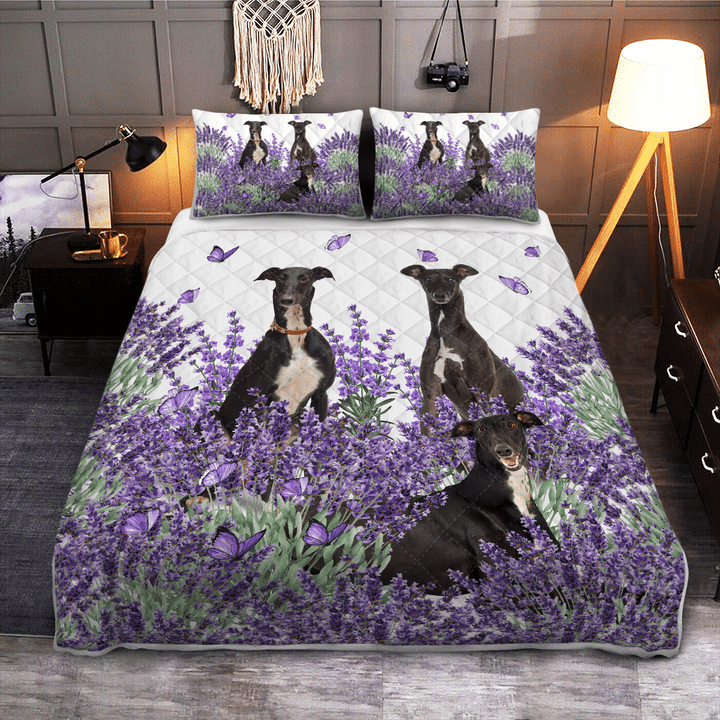 Greyhound-Lavender-Quilt-Bedding-Set-1