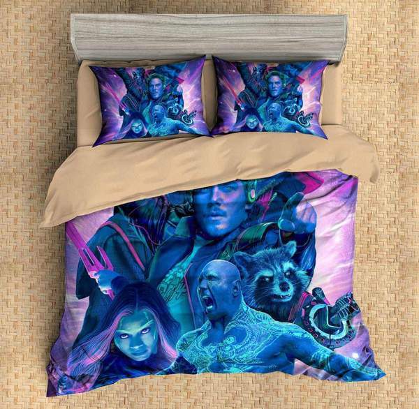 Guardians Of The Galaxy 10 Duvet Cover and Pillowcase Set Bedding Set Guardians Of The Galaxy 10 Duvet Cover and Pillowcase Set Bedding Set