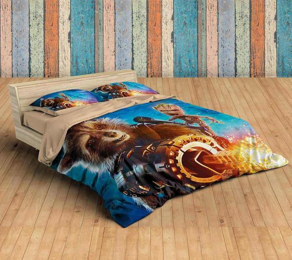 Guardians Of The Galaxy 3 Duvet Cover and Pillowcase Set Bedding Set Guardians Of The Galaxy 3 Duvet Cover and Pillowcase Set Bedding Set