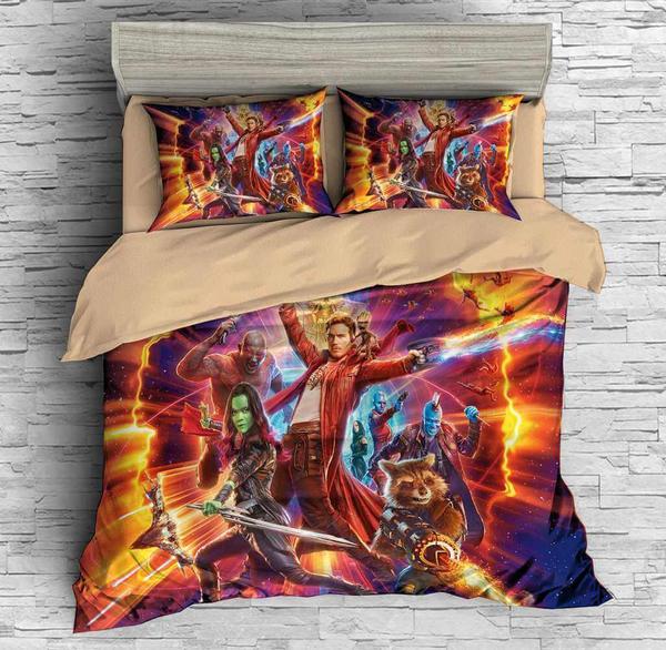 Guardians Of The Galaxy 6 Duvet Cover and Pillowcase Set Bedding Set Guardians Of The Galaxy 6 Duvet Cover and Pillowcase Set Bedding Set