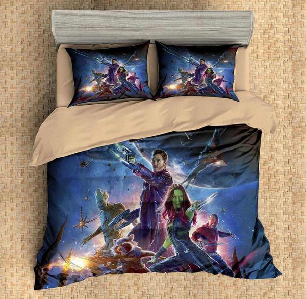 Guardians Of The Galaxy Duvet Cover and Pillowcase Set Bedding Set 460 Guardians Of The Galaxy Duvet Cover and Pillowcase Set Bedding Set 460