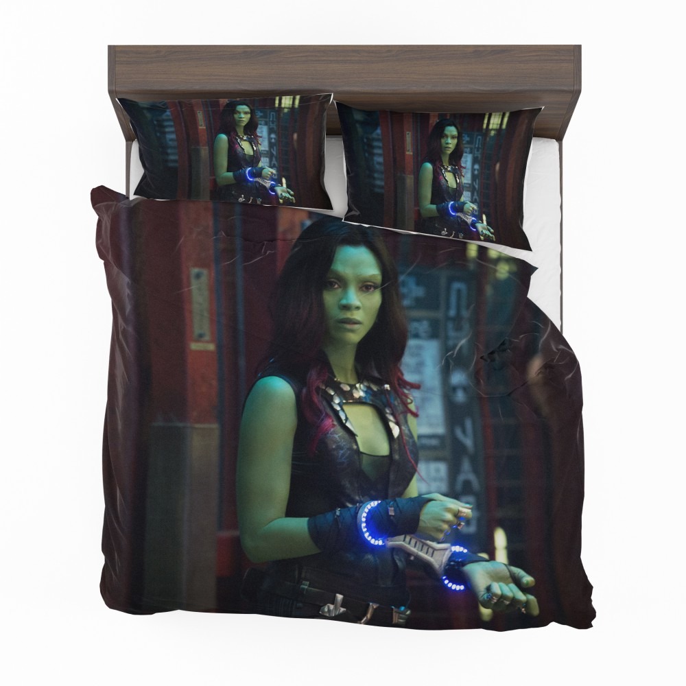 Guardians-of-the-Galaxy-Movie-Gamora-Zoe-Saldana-Bedding-Set-1