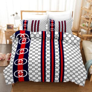 Gucci 1 Duvet Cover and Pillowcase Set Bedding Set 828