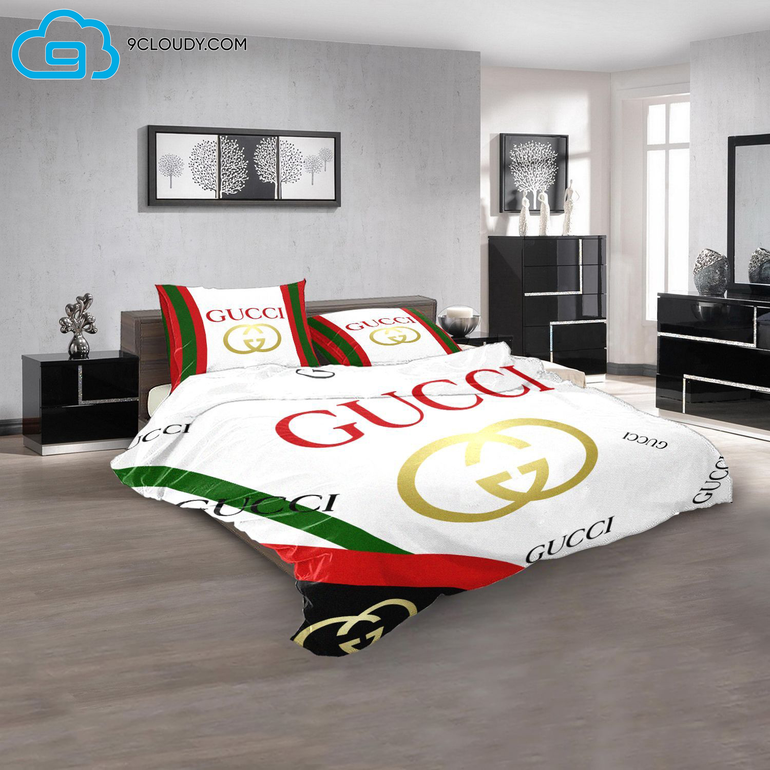 Gucci 3D Full Print Duvet Cover Bedding Sets Gucci 3D Full Print Duvet Cover Bedding Sets