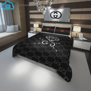 Gucci And Diamond Duvet Cover Bedding Sets