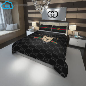 Gucci And Pit Bull Duvet Cover Bedding Sets
