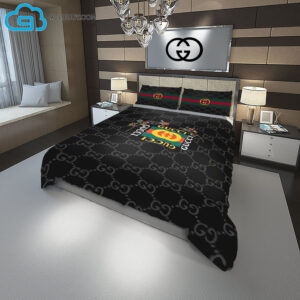 Gucci And Roses Duvet Cover Bedding Sets
