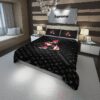 Gucci Anime Black Luxury Brand Bedding Set