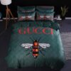 Gucci Bee Blue Bedding Set