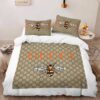 Gucci Bee Caro Luxury Brand Bedding Set
