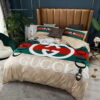 Gucci Bee Classic Symbol All Over Print Bedding Set