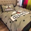 Gucci Bee Grey-Green Inspired Bedding Set