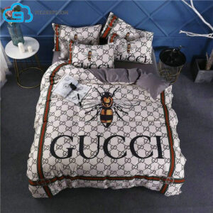 Gucci Bee Luxury Brand Duvet Cover Bedding Sets
