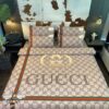 Gucci Bee Red Green Stripe Duvet Cover Bedding Set