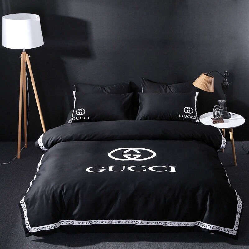 Gucci Black Bedding Set Gucci Black Bedding Set