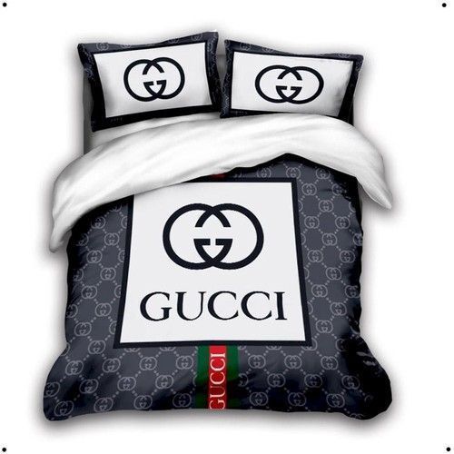 Gucci-Black-Duvet-Cover-Bedding-Set-1