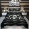 Gucci Black-Grey Inspired Bedding Set