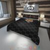 Gucci Brand Tiger Black Pattern Quilt Bedding Set