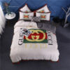 Gucci Classic Symbol All Over Print Bedding Set