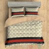 Gucci Cream Inspired Bedding Set