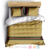 Gucci Dark Yellow Quilt Bedding Set