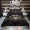 Gucci Diamond Black Quilt Bedding Set