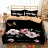 Gucci Flower Quilt Bedding Set