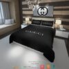 Gucci Full Black Quilt Bedding Set