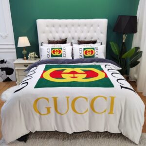Gucci Gc White Bedding Set