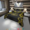 Gucci Gold Snakes Quilt Bedding Set