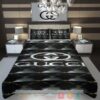 Gucci Italian Luxury Brand Black Quilt Bedding Set