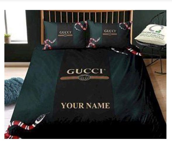Gucci-Luxury-Gc-Personalized-Custom-Quilt-Bedding-Set-1