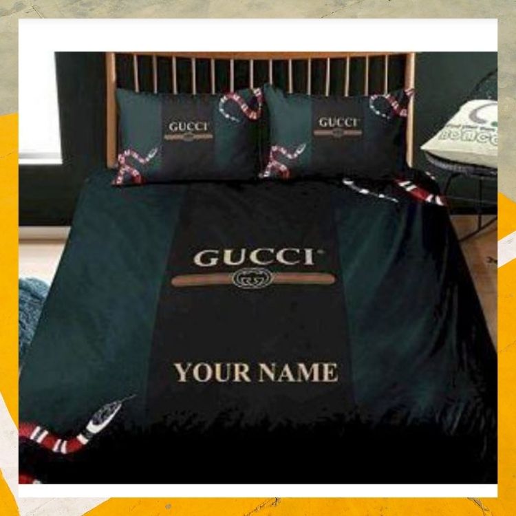 Gucci Luxury Gc Personalized Custom Quilt Bedding Set Gucci Luxury Gc Personalized Custom Quilt Bedding Set