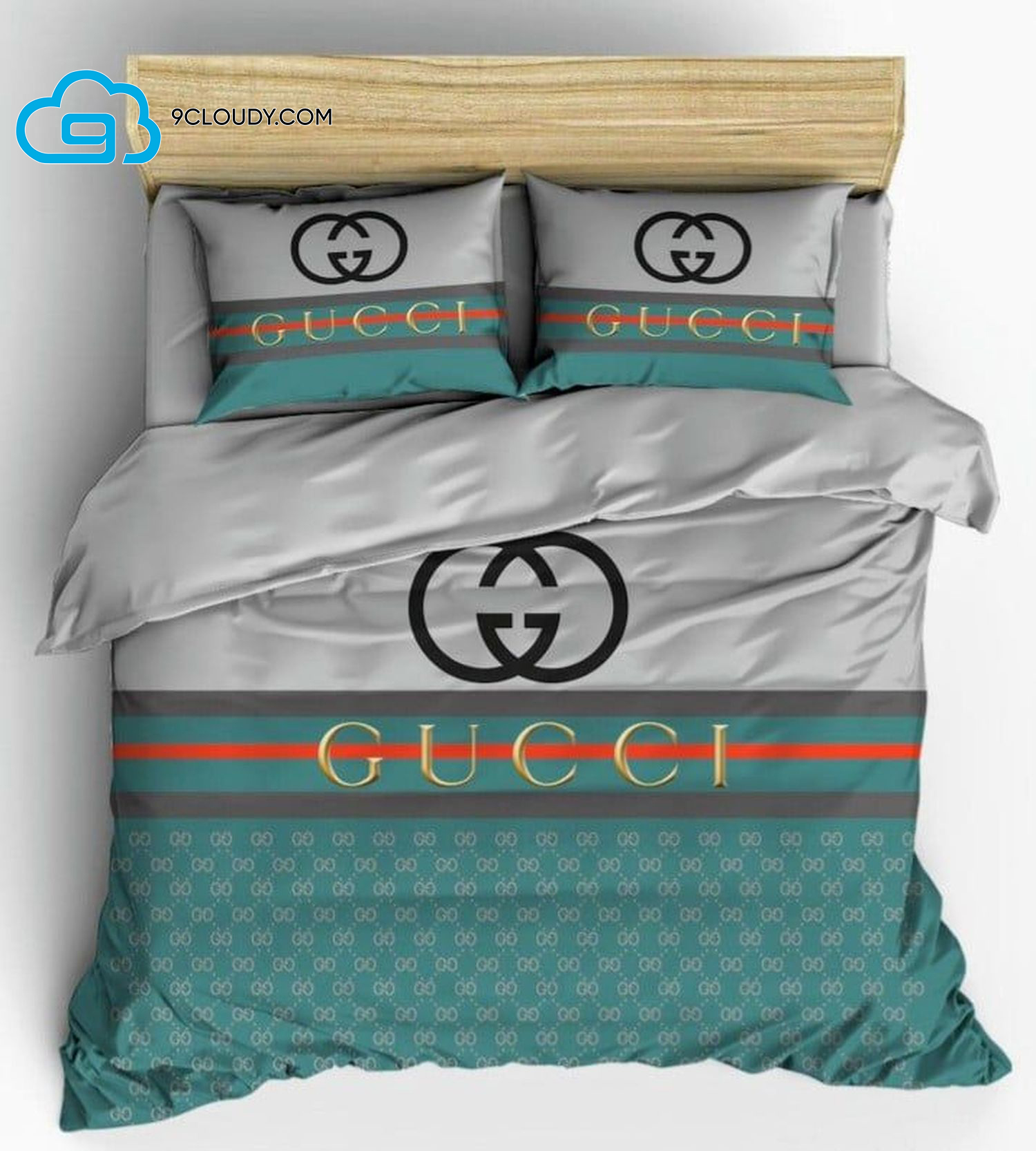 Gucci Monogram Green Duvet Cover Bedding Sets Gucci Monogram Green Duvet Cover Bedding Sets