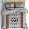 Gucci Monogram Grey Duvet Cover Bedding Sets