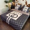 Gucci Navy Duvet Cover Bedding Set