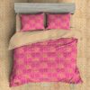 Gucci Pink Inspired Bedding Set