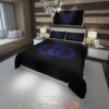 Gucci Purple Black Quilt Bedding Set