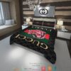 Gucci Red Wolf Quilt Bedding Set