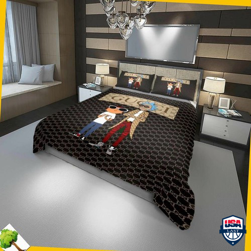 Gucci Rick And Morty Bedding Set Luxury Duvet Cover 99 Gucci Rick And Morty Bedding Set Luxury Duvet Cover 99