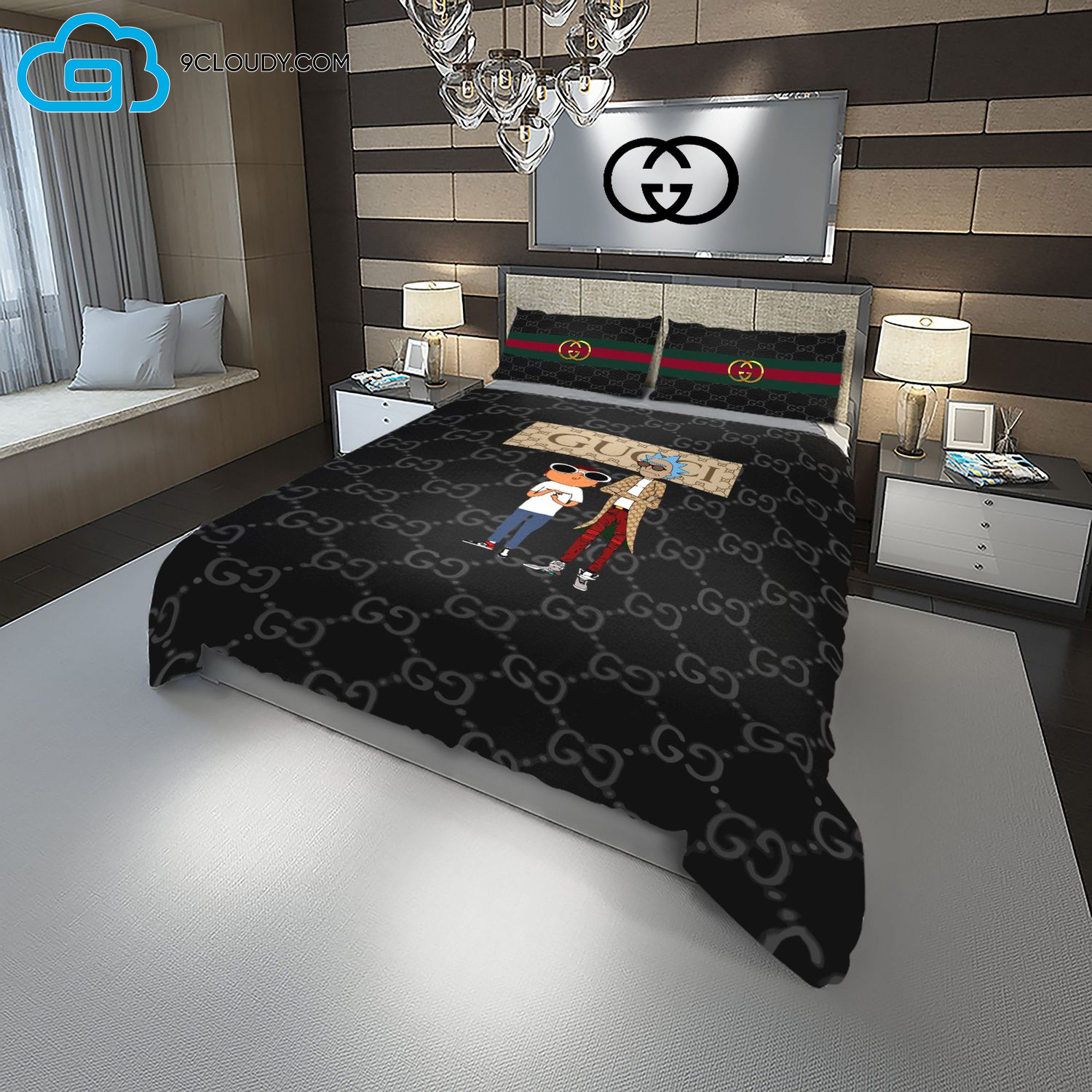Gucci Rick And Morty Duvet Cover Bedding Sets Gucci Rick And Morty Duvet Cover Bedding Sets