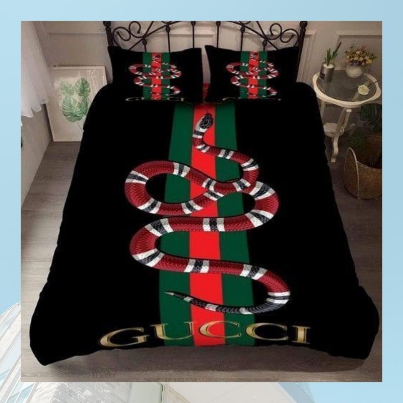 Gucci Snake Bedding Set Gucci Snake Bedding Set