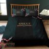 Gucci Snake Blue Black Duvet Cover Sheet Cover Pillow Cases Luxury Bedding Sets