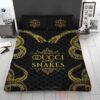 Gucci Snake Inspired Bedding Set