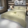 Gucci Teddy Bear Green Luxury Brand Bedding Set