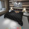 Gucci Tiger Green Red Stripe Quilt Bedding Set