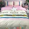 Gucci What Are We Going To Do With All This Future White Quilt Bedding Set