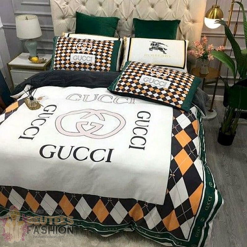 Gucci White 19 Duvet Cover Sheet Cover Pillow Cases Luxury Bedding Sets Gucci White 19 Duvet Cover Sheet Cover Pillow Cases Luxury Bedding Sets