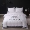 Gucci White Bedding Set